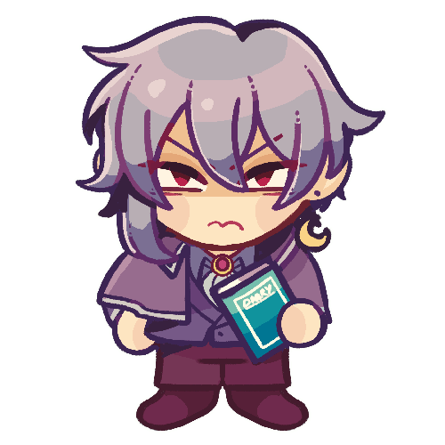Angry chibi Sirius Gibson.